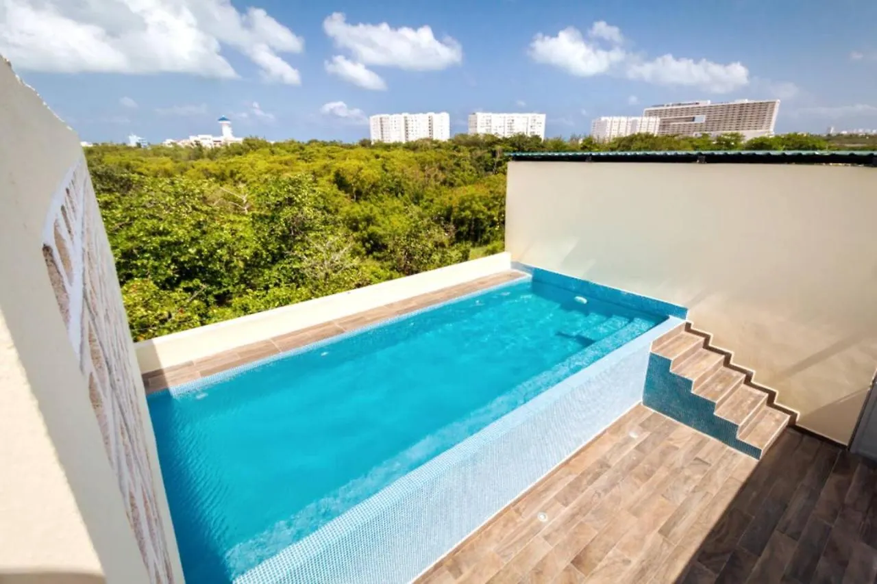 Studio Close To The Beach Adults Only Cancún Mexikó